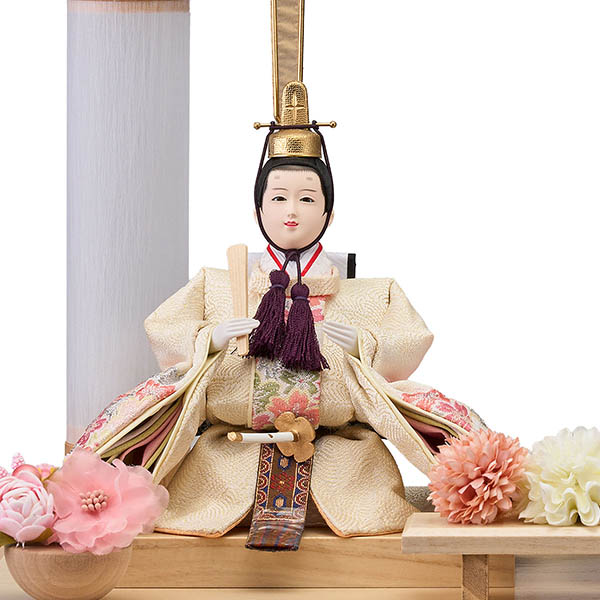 雛人形 藤翁 まひろ 小三五親王飾り 白木 木目 桧 格子 アクリルケース 詳細画像 藤翁 雛人形 まひろ 小三五親王飾り 白木 木目 桧 格子 アクリルケース 詳細画像