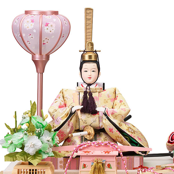 雛人形 藤翁 結芽 三五親王飾り 白木 木目 栓欅六角 アクリルケース 詳細画像 藤翁 雛人形 結芽 三五親王飾り 白木 木目 栓欅六角 アクリルケース 詳細画像