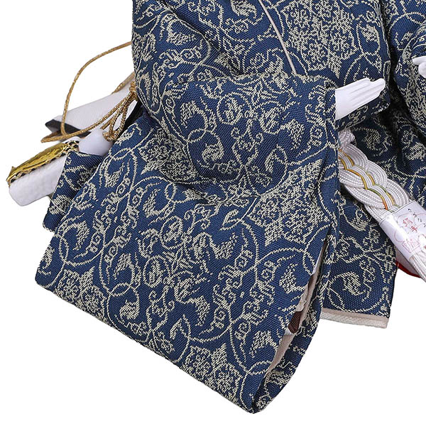 雛人形 平安豊久 ゆか 芥子親王 平飾り モカ 二曲刺繍屏風 詳細画像 平安豊久 雛人形 ゆか 芥子親王 平飾り モカ 二曲刺繍屏風 詳細画像