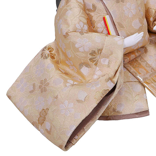 平安豊久　 雛人形　しほ 芥子親王 平飾り 四曲屏風　詳細画像