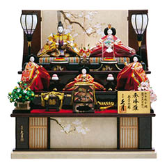 雛人形 | 久月作雛人形 | 段飾り | 雛人形、五月人形、こいのぼり、盆