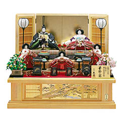 雛人形 | 久月作雛人形 | 段飾り | 雛人形、五月人形、こいのぼり、盆