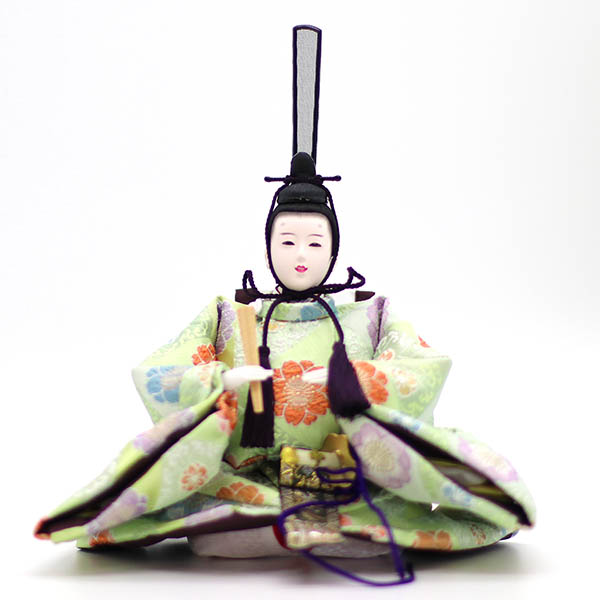 雛人形 久月 衣裳着 小三五親王 平飾り 詳細画像 久月 雛人形 衣裳着 小三五親王 平飾り 詳細画像