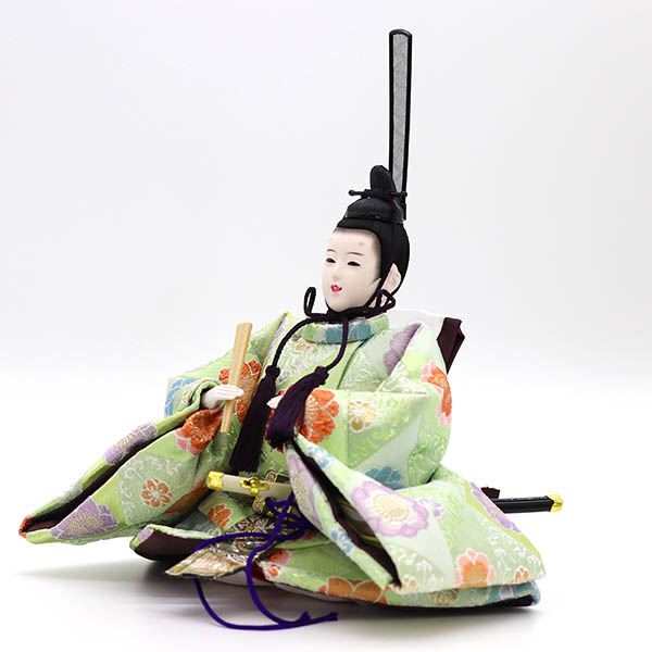 雛人形 久月 衣裳着 小三五親王 平飾り 詳細画像 久月 雛人形 衣裳着 小三五親王 平飾り 詳細画像