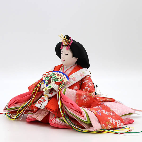雛人形 久月 衣裳着 小三五親王 平飾り 詳細画像 久月 雛人形 衣裳着 小三五親王 平飾り 詳細画像