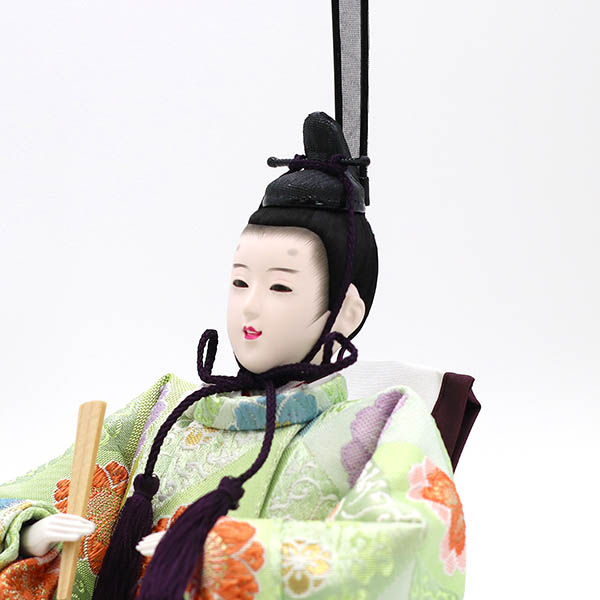 雛人形 久月 衣裳着 小三五親王 平飾り 詳細画像 久月 雛人形 衣裳着 小三五親王 平飾り 詳細画像