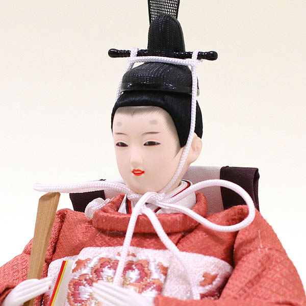 久月　 雛人形　段織 衣裳着 芥子親王 平飾り　詳細画像