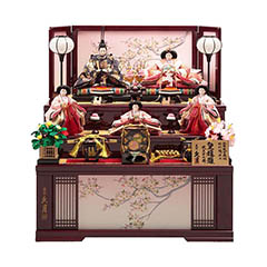 雛人形 | 久月作雛人形 | 段飾り | 雛人形、五月人形、こいのぼり、盆