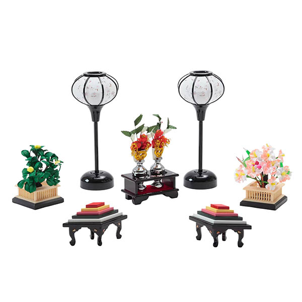 雛人形 久月 衣裳着 三五親王 収納親王飾り 詳細画像 久月 雛人形 衣裳着 三五親王 収納親王飾り 詳細画像