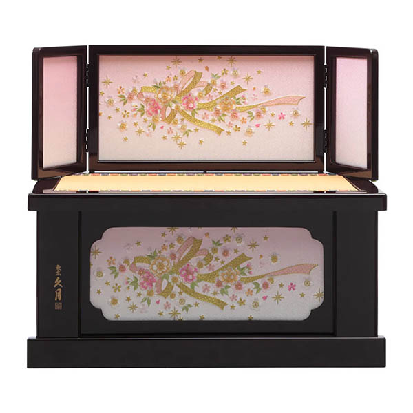 雛人形 久月 衣裳着 三五親王 収納親王飾り 詳細画像 久月 雛人形 衣裳着 三五親王 収納親王飾り 詳細画像