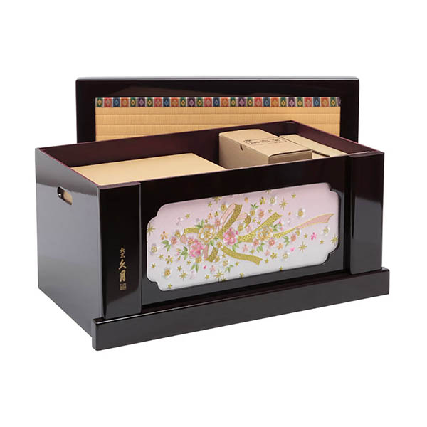 雛人形 久月 衣裳着 三五親王 収納親王飾り 詳細画像 久月 雛人形 衣裳着 三五親王 収納親王飾り 詳細画像