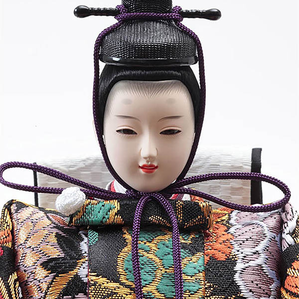 雛人形 久月 衣裳着 三五親王 収納親王飾り 詳細画像 久月 雛人形 衣裳着 三五親王 収納親王飾り 詳細画像