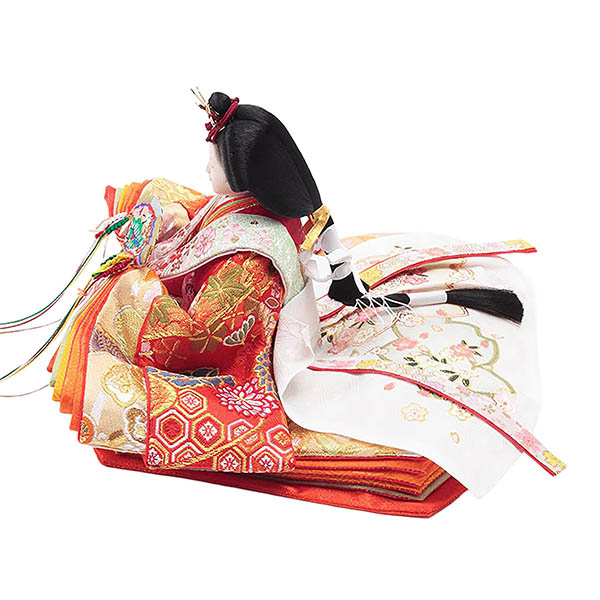 雛人形 久月 衣裳着 三五親王 収納親王飾り 詳細画像 久月 雛人形 衣裳着 三五親王 収納親王飾り 詳細画像