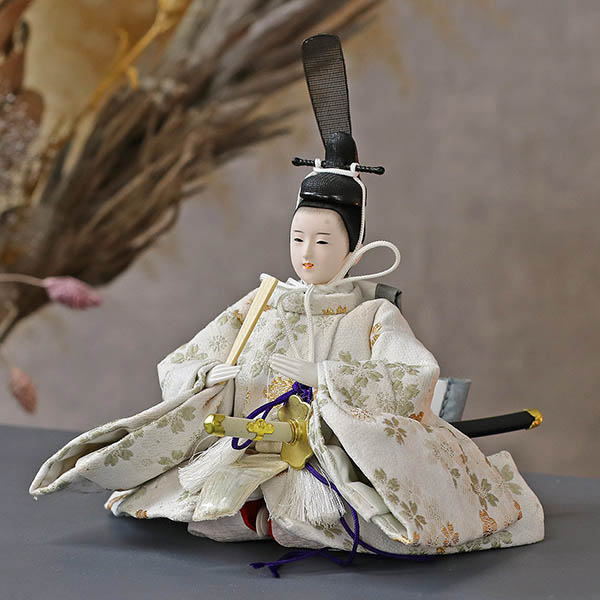久月　 雛人形　衣裳着 小芥子親王 収納親王飾り　詳細画像