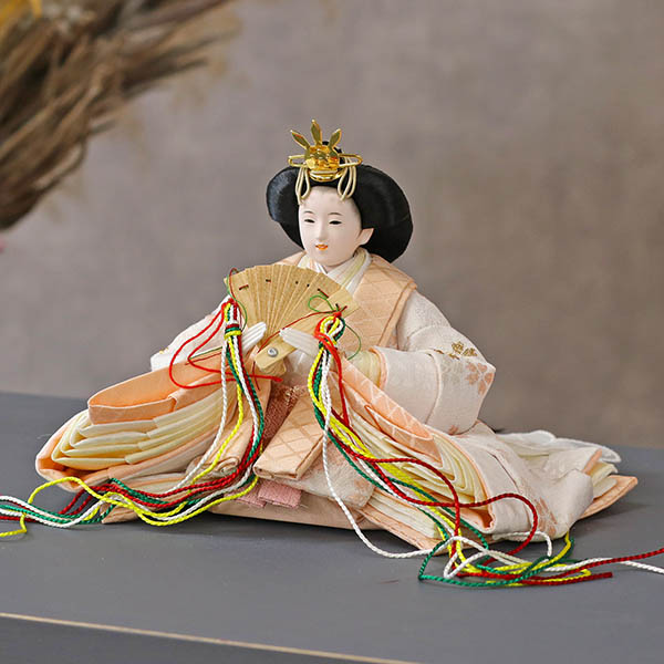 久月　 雛人形　衣裳着 小芥子親王 収納親王飾り　詳細画像