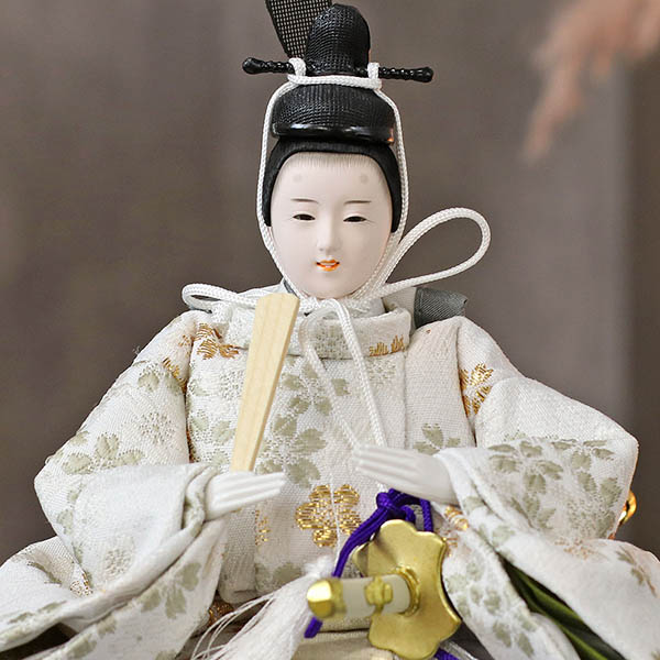 久月　 雛人形　衣裳着 小芥子親王 収納親王飾り　詳細画像