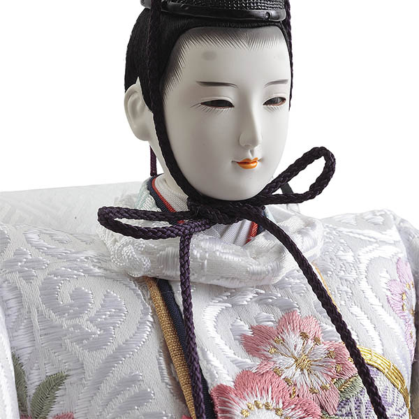雛人形 久月 飯塚孝作 金駒刺繍 衣裳着 三五親王 平飾り 久月監製 詳細画像 久月 雛人形 飯塚孝作 金駒刺繍 衣裳着 三五親王 平飾り 久月監製 詳細画像