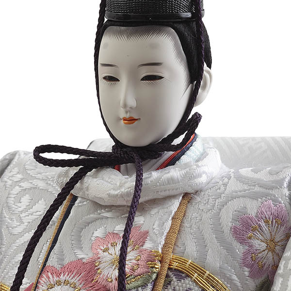 雛人形 久月 飯塚孝作 金駒刺繍 衣裳着 三五親王 平飾り 久月監製 詳細画像 久月 雛人形 飯塚孝作 金駒刺繍 衣裳着 三五親王 平飾り 久月監製 詳細画像