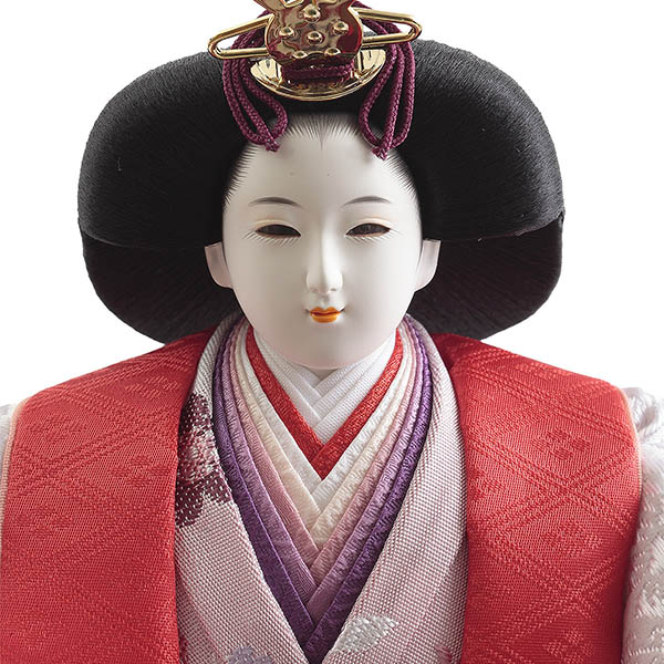 雛人形 久月 飯塚孝作 金駒刺繍 衣裳着 三五親王 平飾り 久月監製 詳細画像 久月 雛人形 飯塚孝作 金駒刺繍 衣裳着 三五親王 平飾り 久月監製 詳細画像