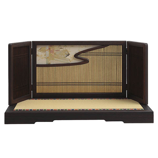 雛人形 久月 飯塚孝作 金駒刺繍 衣裳着 三五親王 平飾り 久月監製 詳細画像 久月 雛人形 飯塚孝作 金駒刺繍 衣裳着 三五親王 平飾り 久月監製 詳細画像