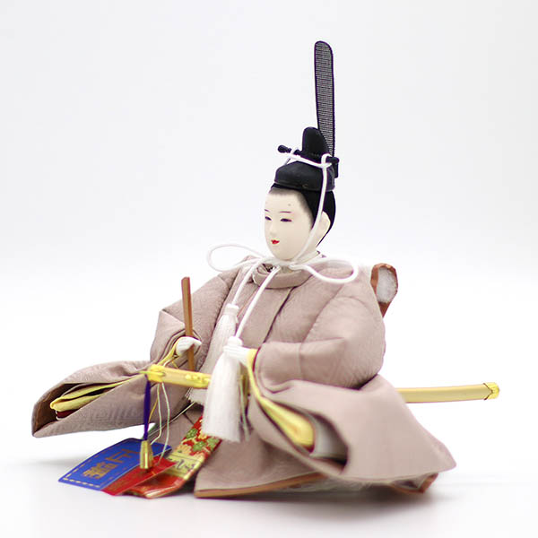 雛人形 久月 二世光匠作 正絹 衣裳着 京十二番親王 平飾り 白木 木目 久月監製 詳細画像 久月 雛人形 二世光匠作 正絹 衣裳着 京十二番親王 平飾り 白木 木目 久月監製 詳細画像