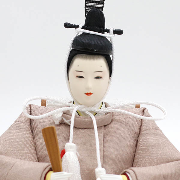 雛人形 久月 二世光匠作 正絹 衣裳着 京十二番親王 平飾り 白木 木目 久月監製 詳細画像 久月 雛人形 二世光匠作 正絹 衣裳着 京十二番親王 平飾り 白木 木目 久月監製 詳細画像