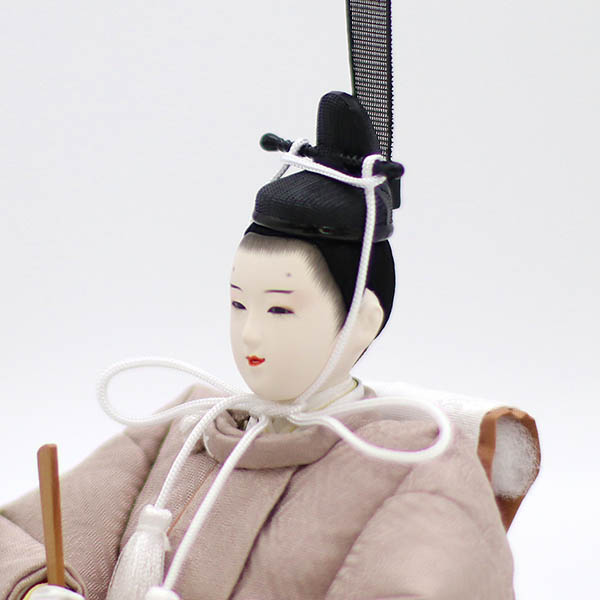 雛人形 久月 二世光匠作 正絹 衣裳着 京十二番親王 平飾り 白木 木目 久月監製 詳細画像 久月 雛人形 二世光匠作 正絹 衣裳着 京十二番親王 平飾り 白木 木目 久月監製 詳細画像