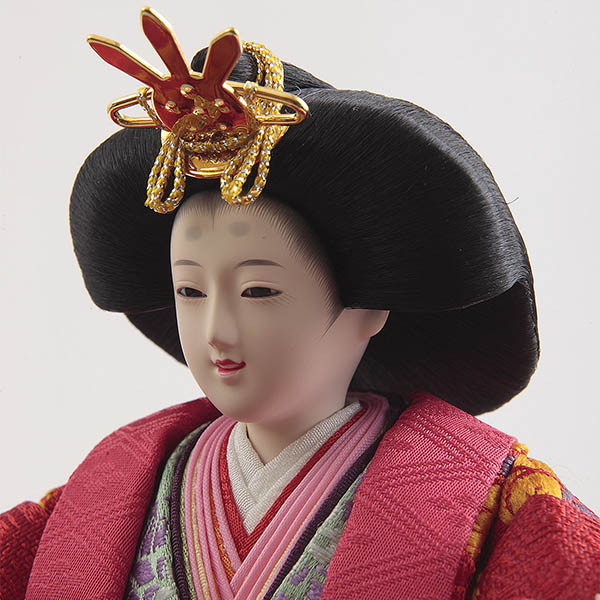 雛人形 久月 藤佳作 衣裳着 京十二番親王 収納親王飾り 久月監製 竹千筋細工 詳細画像 久月 雛人形 藤佳作 衣裳着 京十二番親王 収納親王飾り 久月監製 竹千筋細工 詳細画像