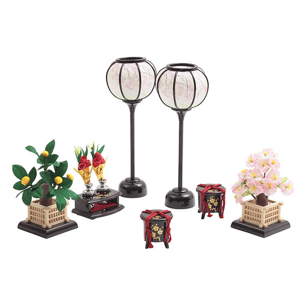 久月　 雛人形　光園作 正絹有職 黄櫨染 衣裳着 小三五親王 平飾り 久月監製　詳細画像