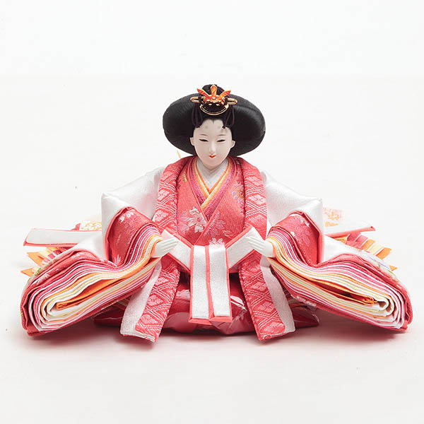 雛人形 久月 光園作 刺繍 衣裳着 芥子親王 平飾り リバーシブル屏風 久月監製 詳細画像 久月 雛人形 光園作 刺繍 衣裳着 芥子親王 平飾り リバーシブル屏風 久月監製 詳細画像