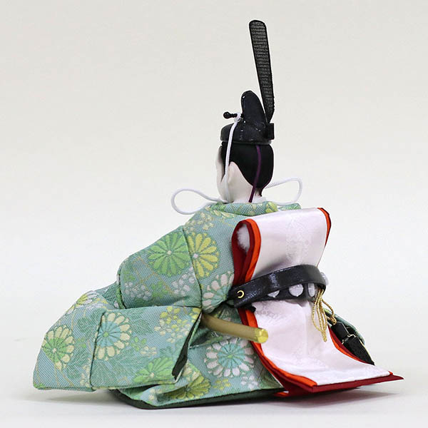 久月　 雛人形　久月作 平安三賢女 歌人付 雛の詩 衣裳着 京十番親王 芥子五人 七人揃い 三段飾り 簡単組み立て　詳細画像