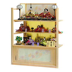 雛人形 | 久月作雛人形 | 段飾り | 雛人形、五月人形、こいのぼり、盆