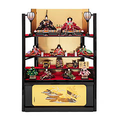 雛人形 | 久月作雛人形 | 段飾り | 雛人形、五月人形、こいのぼり、盆