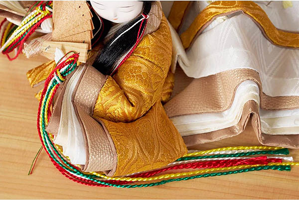 雛人形 久月 レトロ 衣裳着 親王飾り 詳細画像 久月 雛人形 レトロ 衣裳着 親王飾り 詳細画像