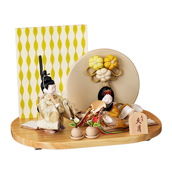 雛人形 久月 レトロ 衣裳着 親王飾り 詳細画像 久月 雛人形 レトロ 衣裳着 親王飾り 詳細画像