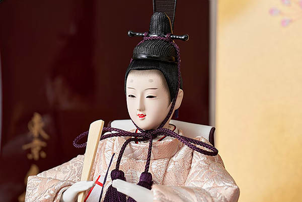 雛人形 久月 銘木 栃 衣裳着 小芥子親王 収納親王飾り 詳細画像 久月 雛人形 銘木 栃 衣裳着 小芥子親王 収納親王飾り 詳細画像