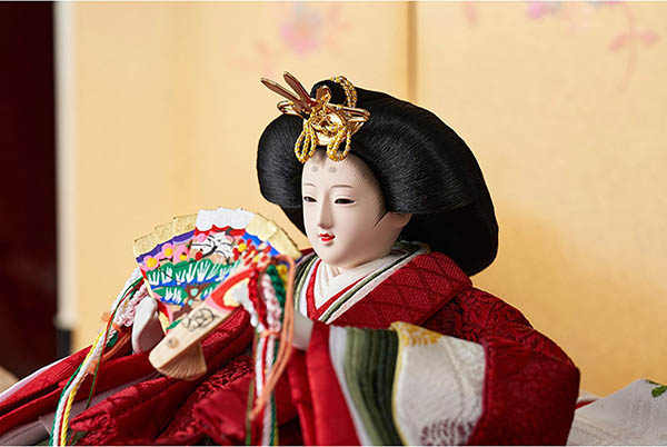 雛人形 久月 銘木 栃 衣裳着 小芥子親王 収納親王飾り 詳細画像 久月 雛人形 銘木 栃 衣裳着 小芥子親王 収納親王飾り 詳細画像