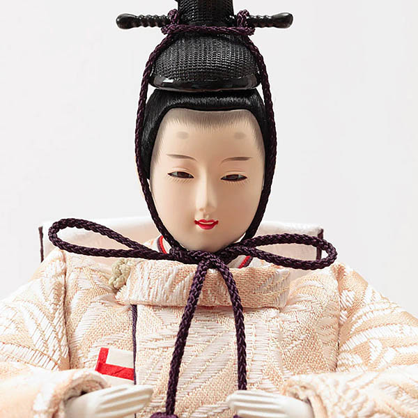 雛人形 久月 銘木 栃 衣裳着 小芥子親王 収納親王飾り 詳細画像 久月 雛人形 銘木 栃 衣裳着 小芥子親王 収納親王飾り 詳細画像