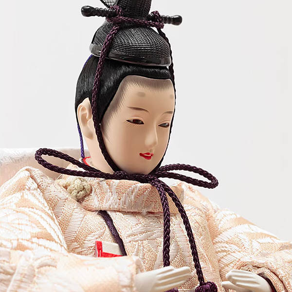 雛人形 久月 銘木 栃 衣裳着 小芥子親王 収納親王飾り 詳細画像 久月 雛人形 銘木 栃 衣裳着 小芥子親王 収納親王飾り 詳細画像