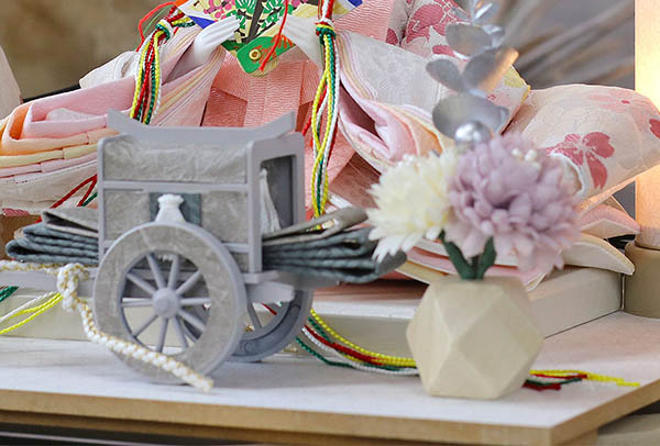 久月　 雛人形　久月 衣裳着 ケース入り 親王飾り 芥子親王 アクリルケース飾り　詳細画像