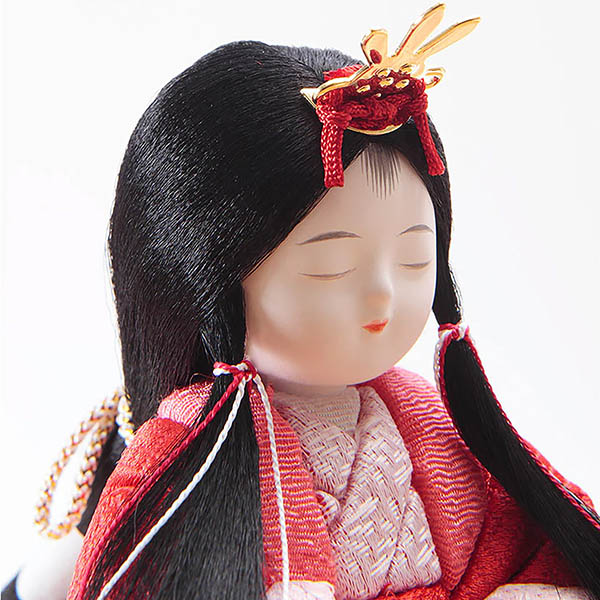 雛人形 久月 新井久夫作 優里雛 木目込み 親王飾り 久月監製 詳細画像 久月 雛人形 新井久夫作 優里雛 木目込み 親王飾り 久月監製 詳細画像