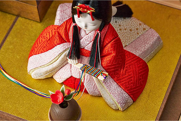 雛人形 久月 新井久夫作 優里雛 木目込み 親王飾り 久月監製 詳細画像 久月 雛人形 新井久夫作 優里雛 木目込み 親王飾り 久月監製 詳細画像