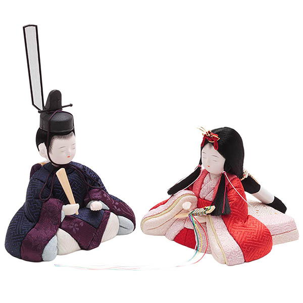 雛人形 久月 新井久夫作 優里雛 木目込み 親王飾り 久月監製 詳細画像 久月 雛人形 新井久夫作 優里雛 木目込み 親王飾り 久月監製 詳細画像