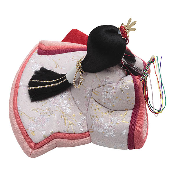 久月　 雛人形　新井久夫作 優美雛 木目込み 収納親王飾り 久月監製　詳細画像