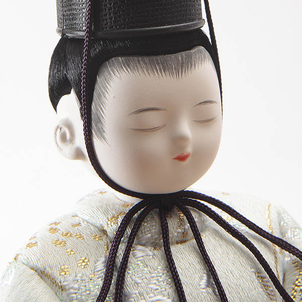 久月　 雛人形　新井久夫作 優美雛 木目込み 収納親王飾り 久月監製　詳細画像