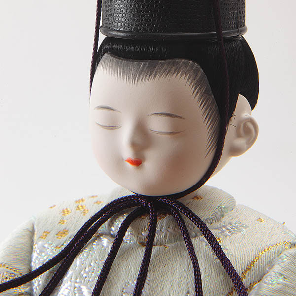 久月　 雛人形　新井久夫作 優美雛 木目込み 収納親王飾り 久月監製　詳細画像