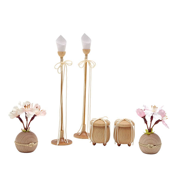 久月　 雛人形　新井久夫作 優美雛 木目込み 収納親王飾り 久月監製　詳細画像