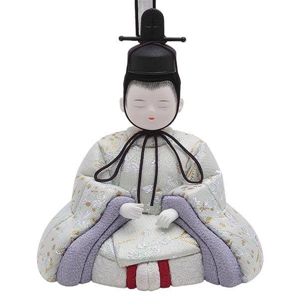 久月　 雛人形　新井久夫作 優美雛 木目込み 収納親王飾り 久月監製　詳細画像