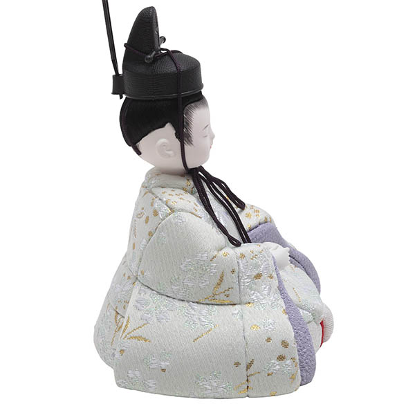 久月　 雛人形　新井久夫作 優美雛 木目込み 収納親王飾り 久月監製　詳細画像