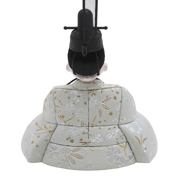 久月　 雛人形　新井久夫作 優美雛 木目込み 収納親王飾り 久月監製　詳細画像